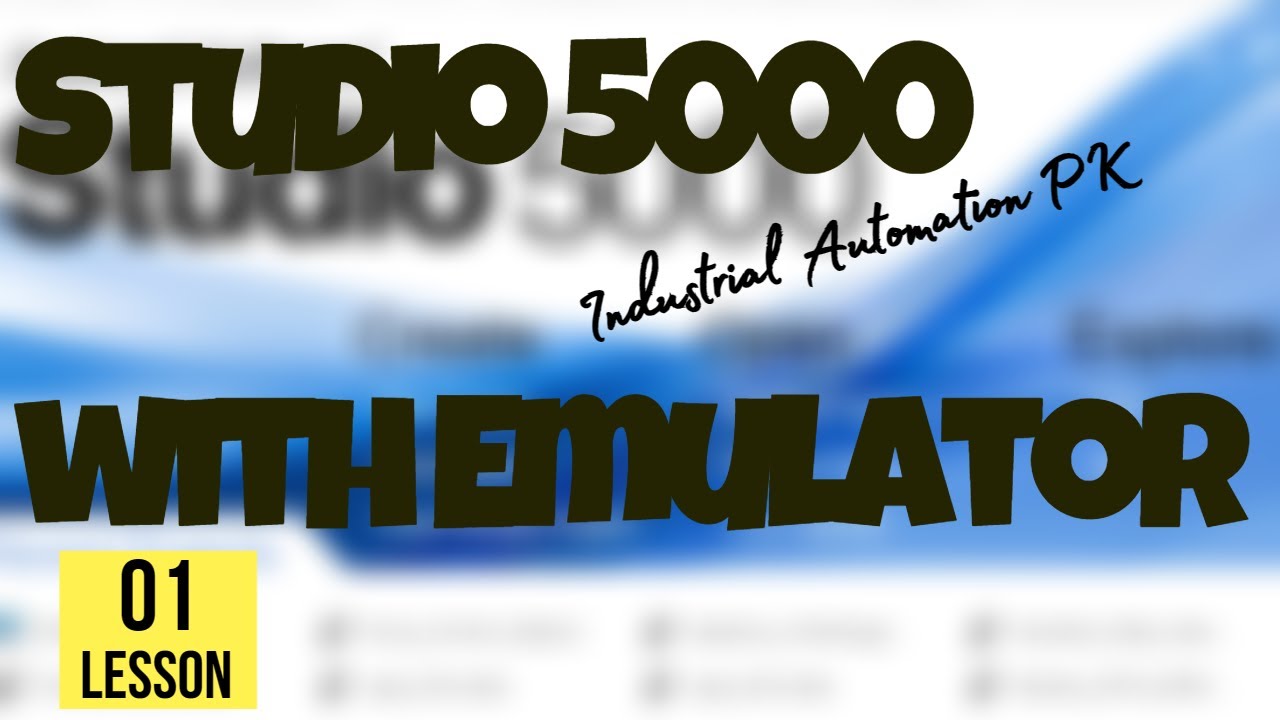 STUDIO 5000|ALLEN BRADLEY COMMUNICATION WITH EMULATOR #rockwellautomation #industrialautomationpk