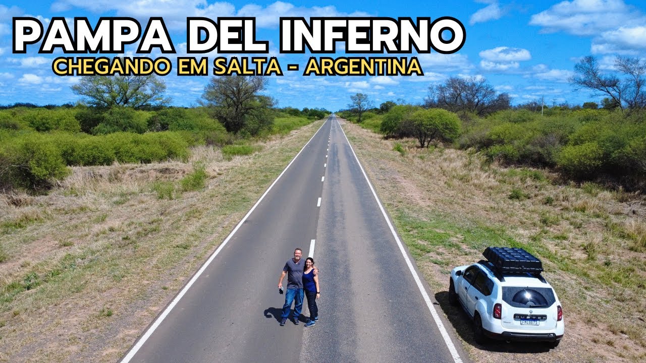 PAMPA DEL INFIERNO - CHEGANDO EM SALTA - ARGENTINA