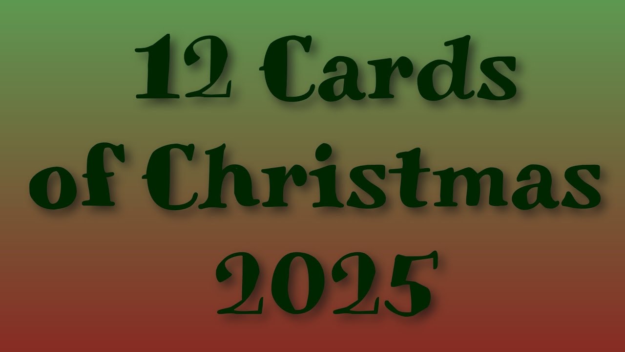 12 Cards of Christmas 2025- easy interactive mass produce tips