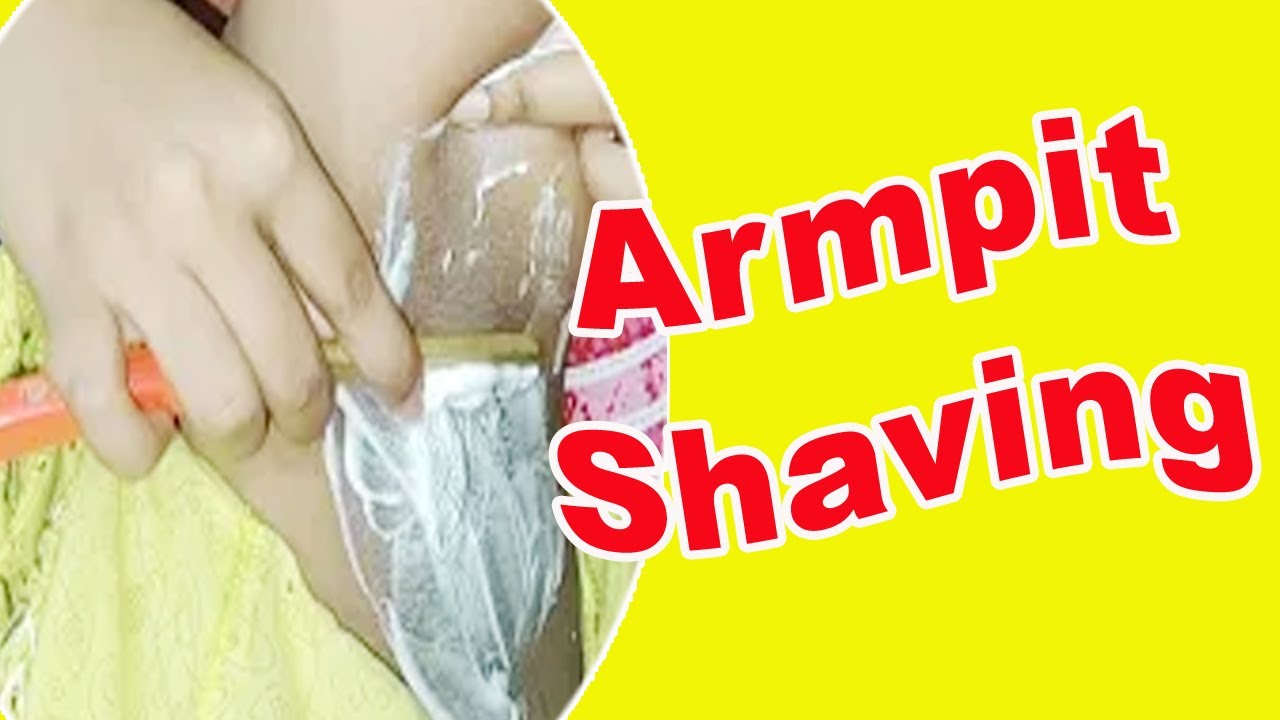 Armpit shaving by straight razor ।  | Armpit Hair  Removal    @juthikasmakeover