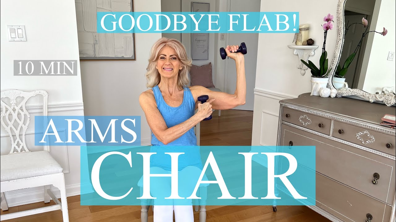 GOODBYE FLAB! SEATED ARMS WORKOUT!