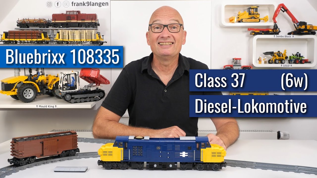 Bluebrixx 108335 Class 37 Diesel Lokomotive - zum halben Preis entgleist???
