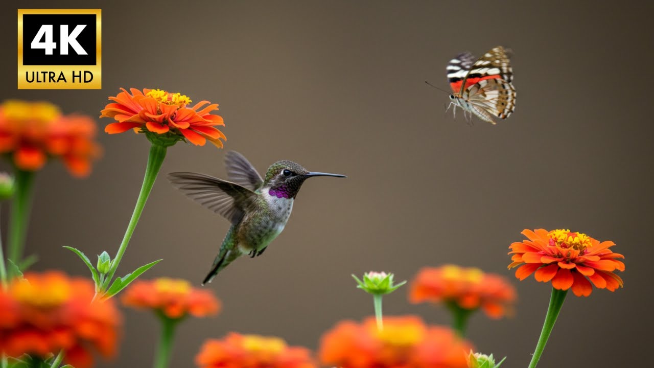 Wildlife Wonders 4K | Beautiful Wildlife World | Soothing Relaxing Music (official music video)