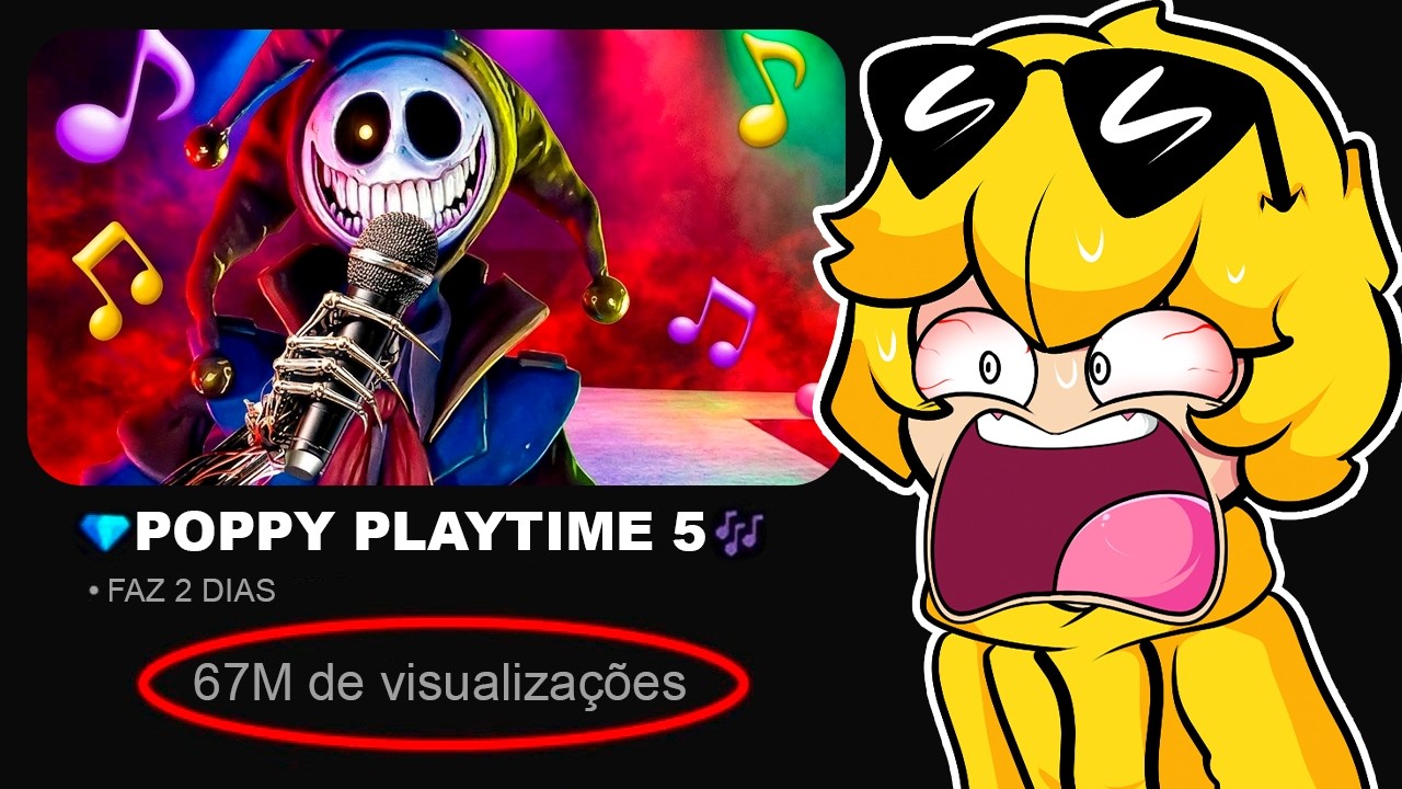 ENCONTREI ÁS MÚSICAS de POPPY PLAYTIME 5!