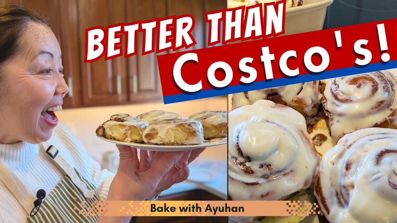 Homemade Cinnamon Rolls BETTER Than Costco's (Step-by-Step)