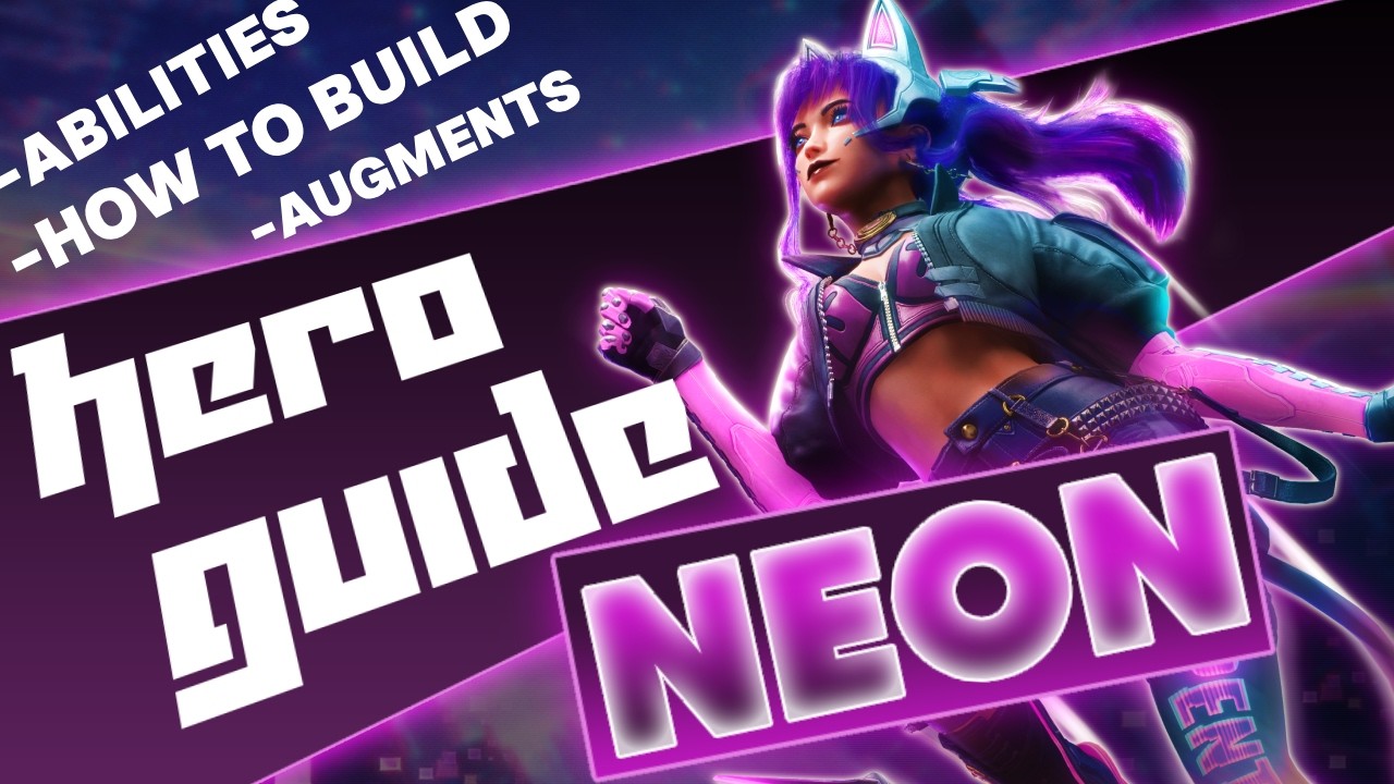 EVERYTHING YOU NEED TO KNOW ABOUT NEON | Predecessor Neon Hero Guide