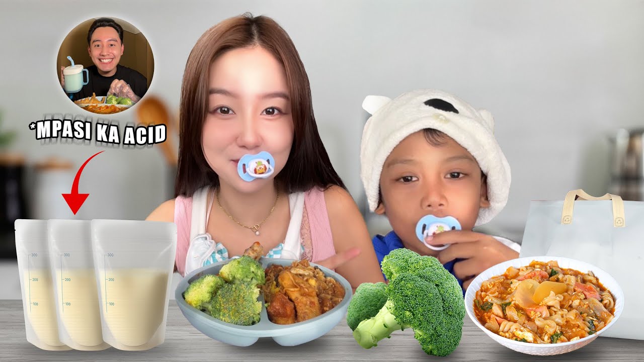 COBAIN MPASI CECE YANG VIRAL !! BIKIN RAMA KETAGIHAN AIR SUSU?! 😱