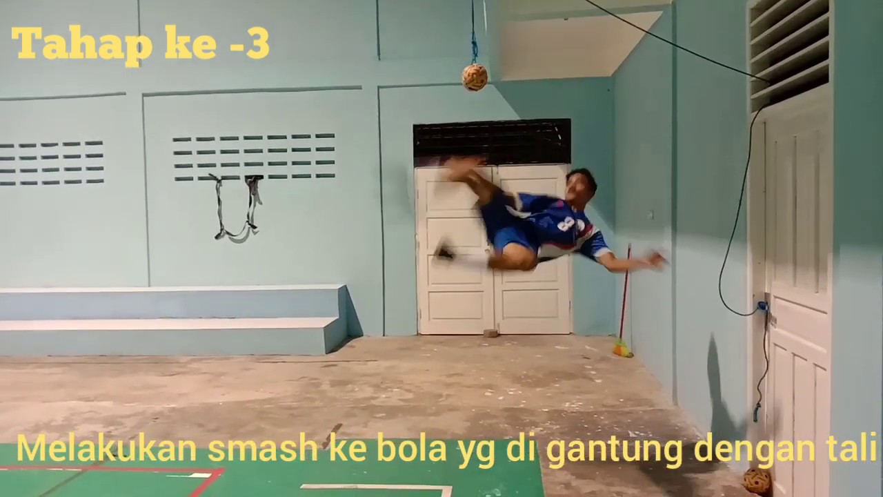 Tutorial Roll Spike | Smash Salto Untuk Pemula jd Profesional // 8 tahap di jamin bisa hebat!!!