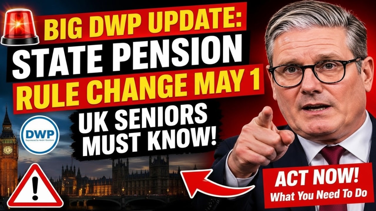 Big DWP Update: State Pension Rule Change May 1 &ndash; UK Seniors Must Know!