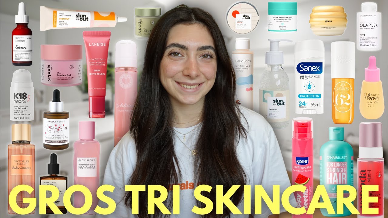 TRI SKINCARE EXTREME : je jette la moitié de ma collection 😱🫧 | Glowtember #14