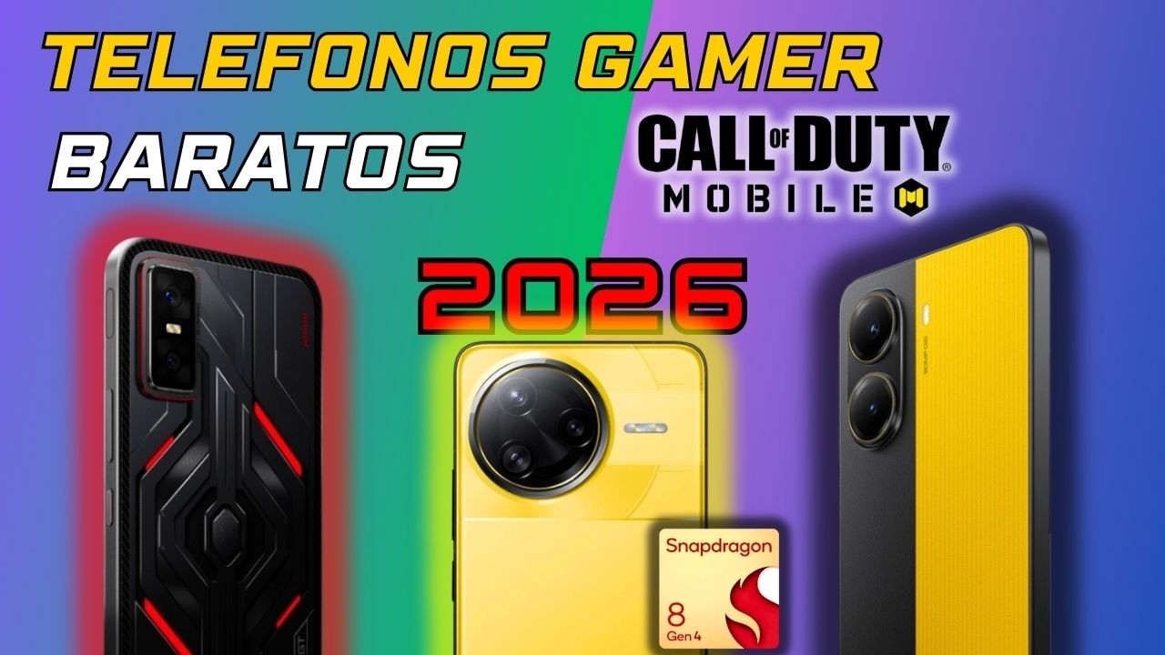 🎮TOP Mejores telefonos para jugar al COD mobile 2026