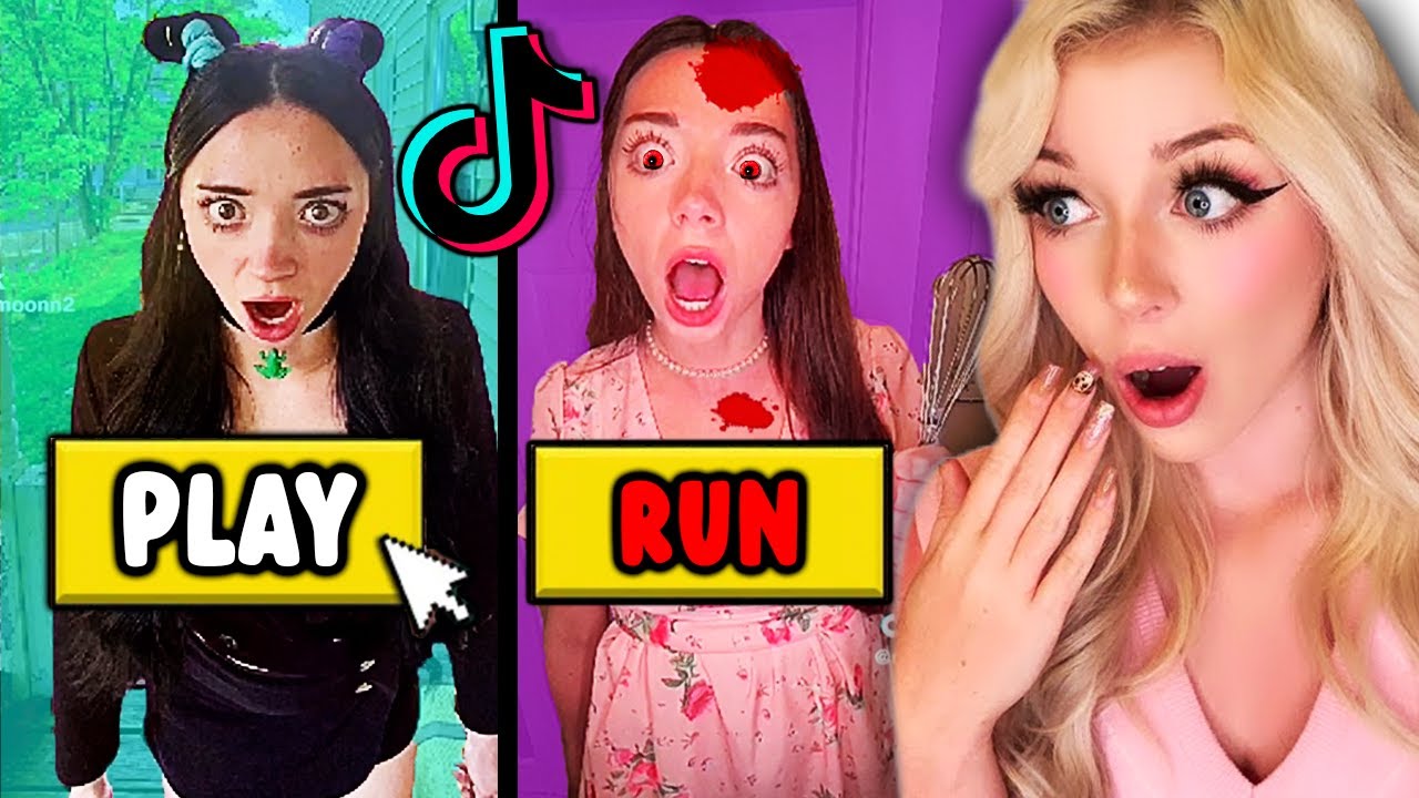 НЕ ИГРАЙТЕ В ЭТУ СТРАШНУЮ ИГРУ В TikTok... ОНА ПРОКЛЯТА! (*страшно*)