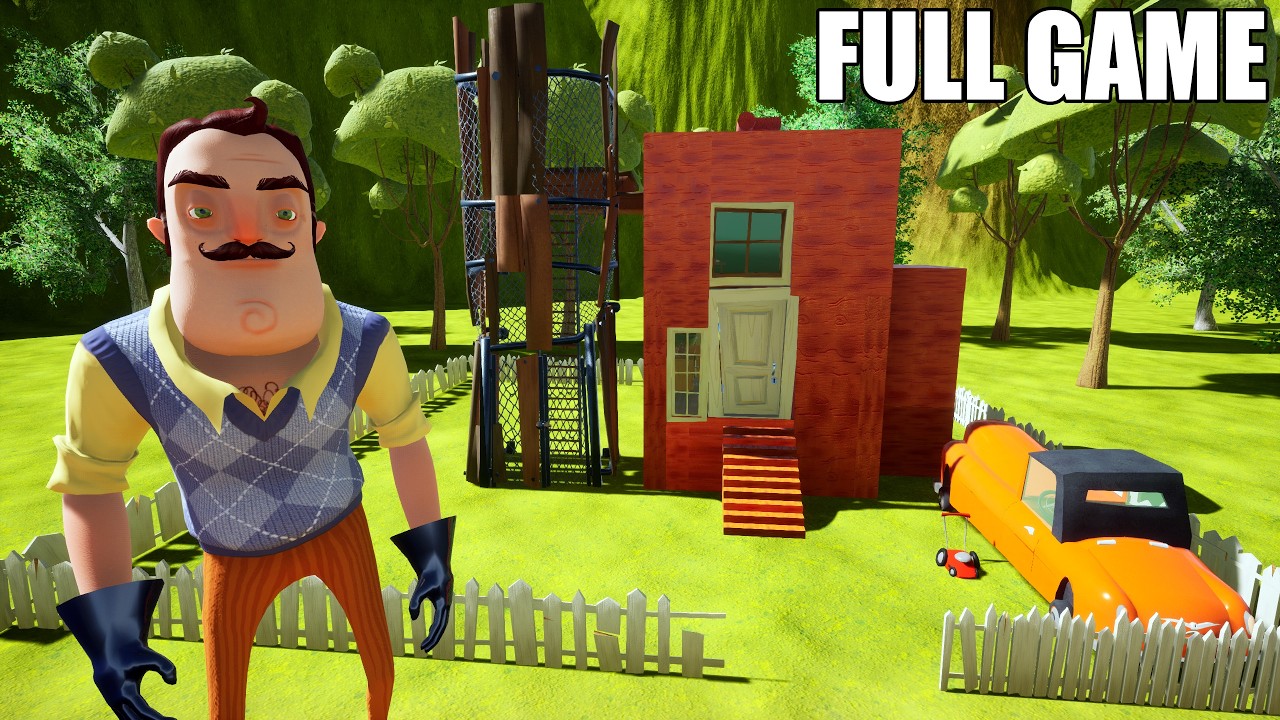 Hello Neighbor - Hello Tiny House | Full Game Walkthrough