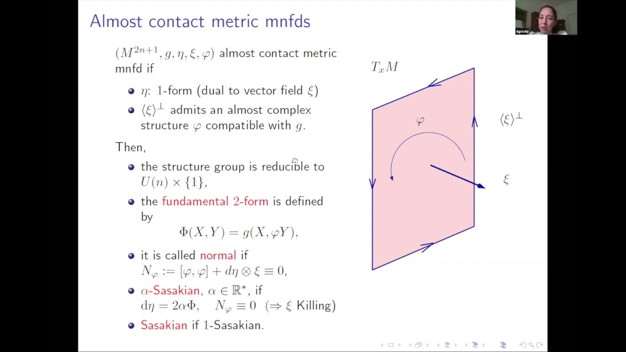 Ilka Agricola - Generalizations of 3-Sasakian manifolds and skew torsion