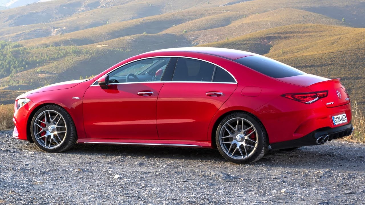 2020 Mercedes-AMG CLA 45 S 4MATIC+ - Jupiter Red Sports Coupé