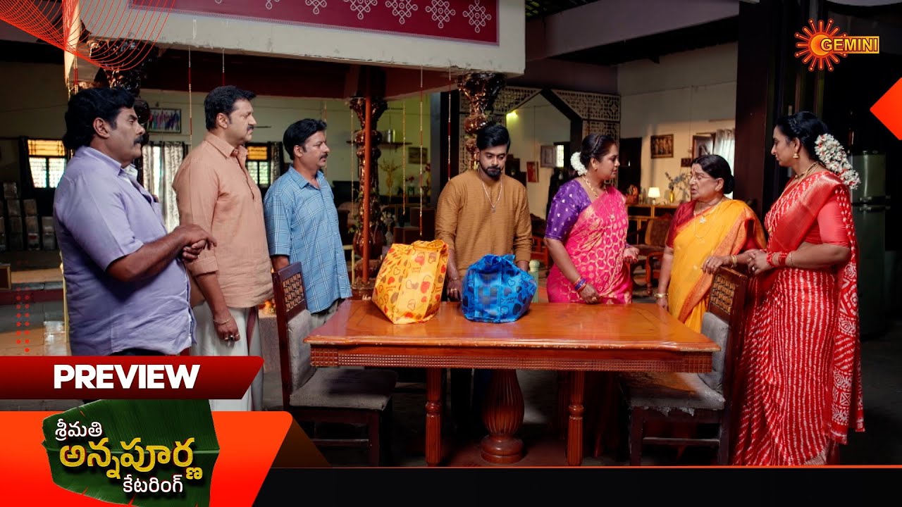 Srimati Annapurna Catering - Preview of the day | Watch full EP Sun NXT | 11 Mar 2026 | Gemini TV