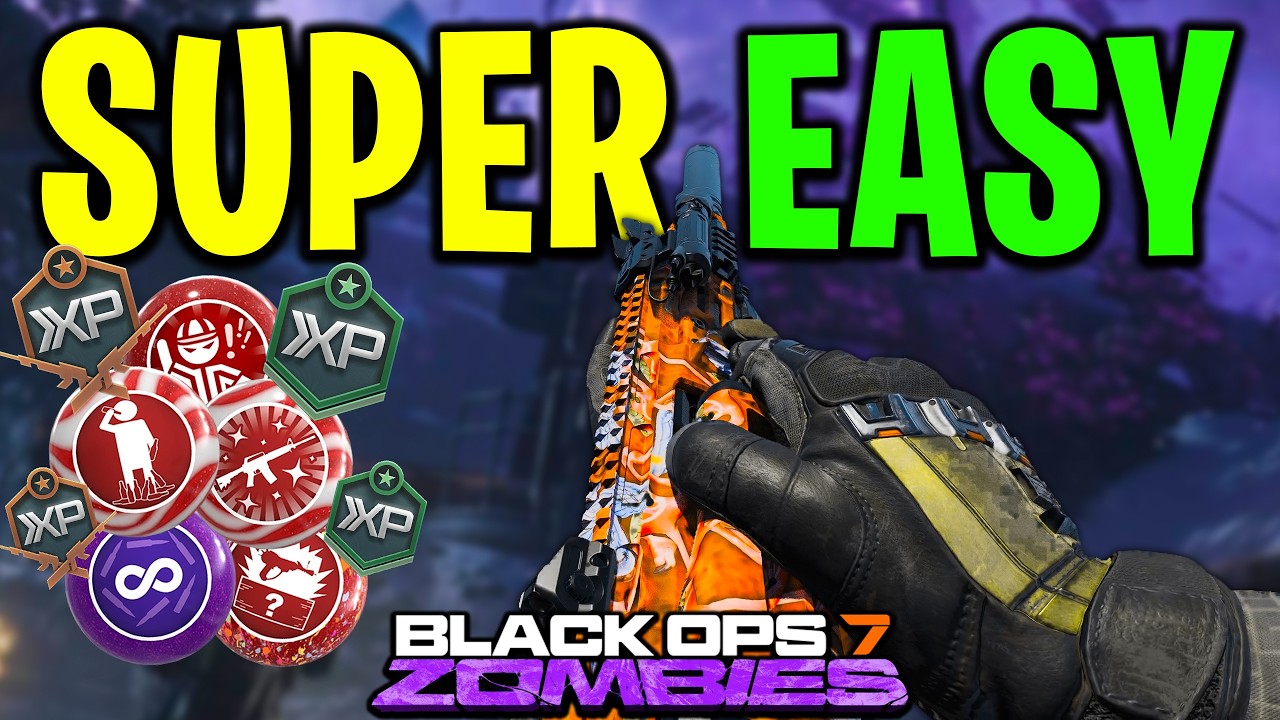 BO7 Zombies - NEW SOLO Infinite XP Farm To PRESTIGE FAST! ( EASY XP & HIGH ROUNDS )