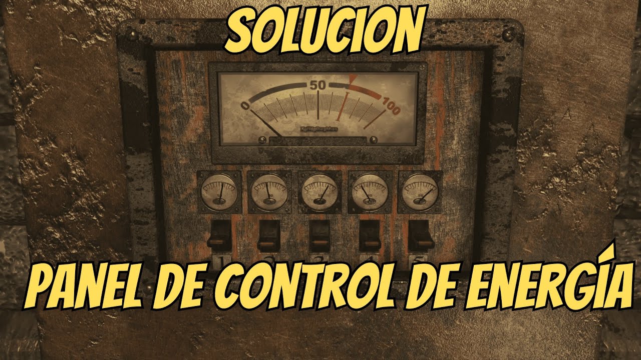 Acertijo Panel Suministro de Energia Solución