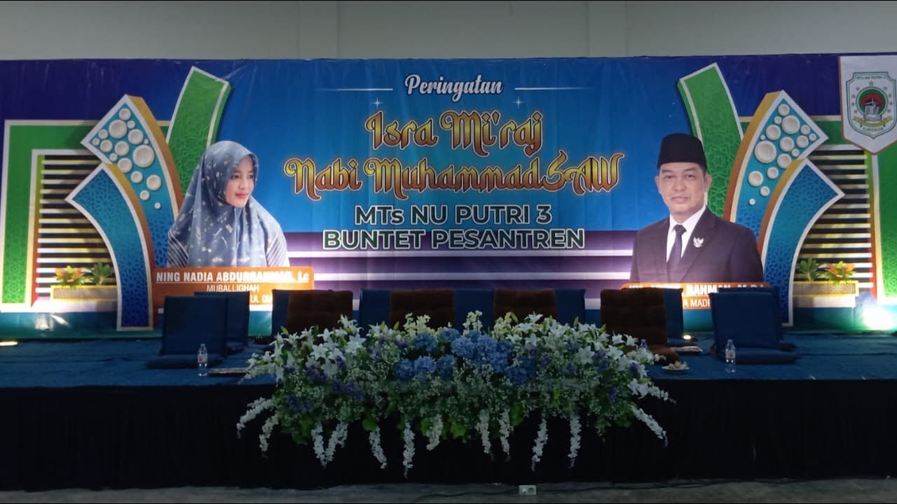 LIVE || Peringatan Isra' Mi'raj Nabi Muhammad SAW || MTs NU Putri 3 Buntet Pesantren Cirebon
