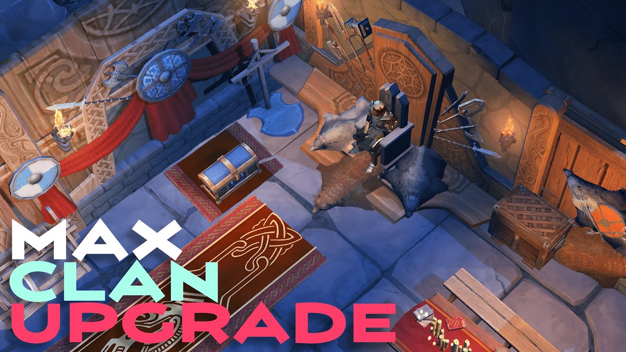 MAX Clan Lv12 Upgrading In Frostborn