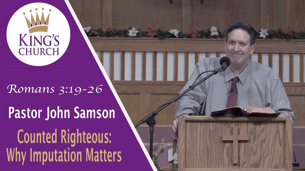 Counted Righteous: Why Imputation Matters