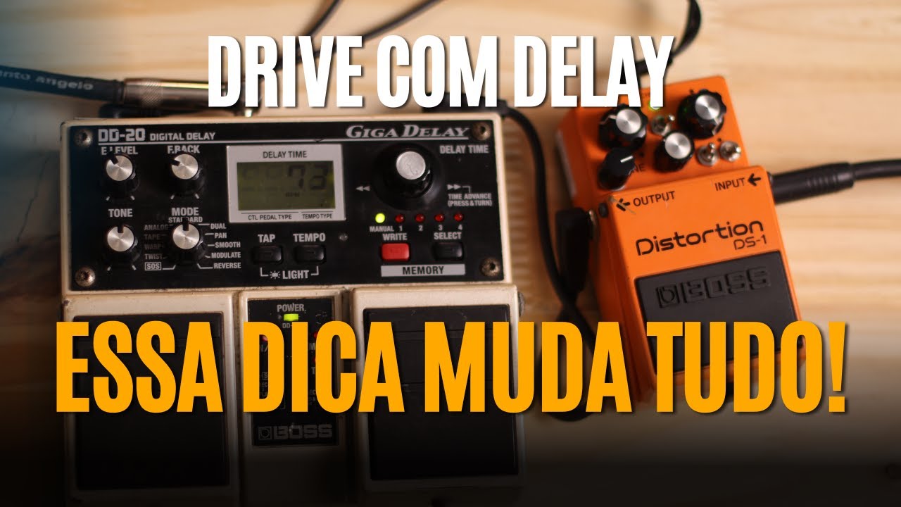 DRIVE COM DELAY! ESSA DICA MUDA TUDO!