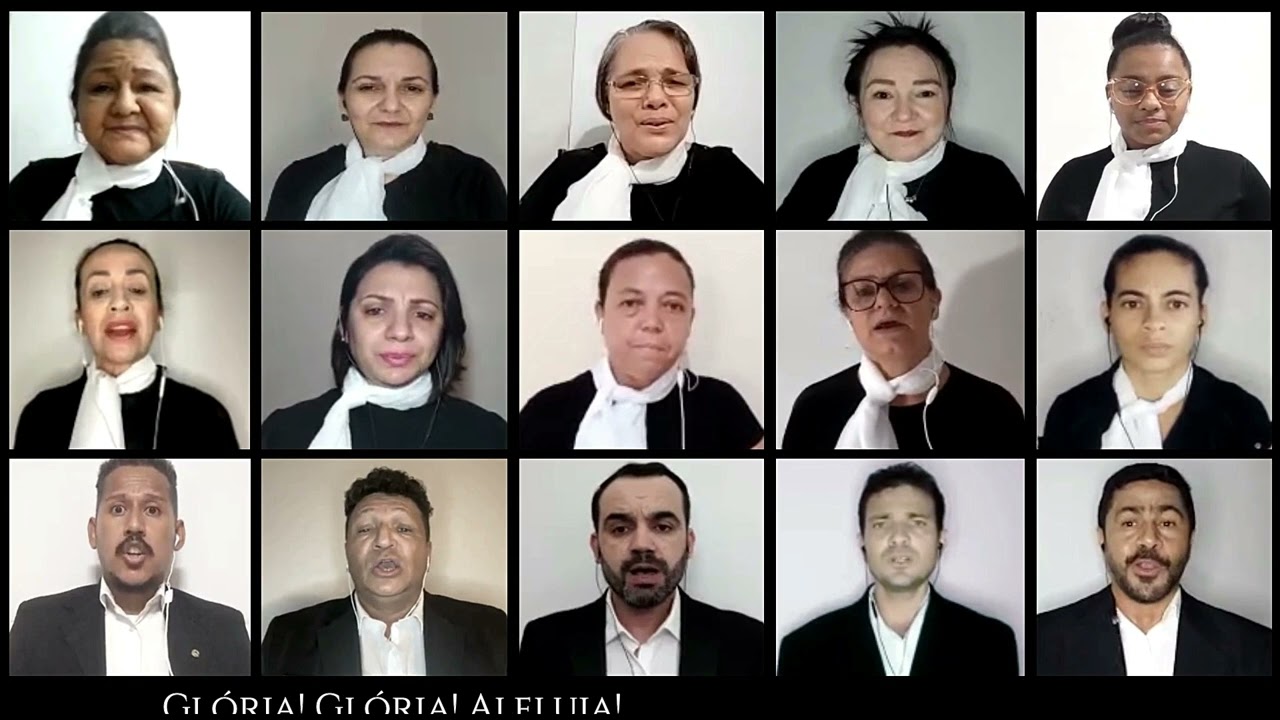 Vencendo vem Jesus 525 harpa cristã ( cover coral Essência de adoração)