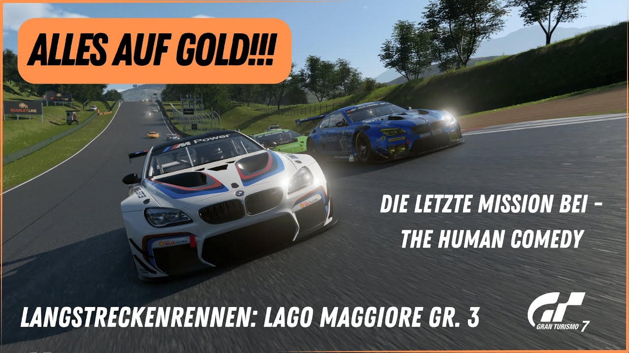 GT 7 Missionen: 60 Minuten Lago Maggiore | Langstreckenrennen | The Human Comedy | Gran Turismo 7