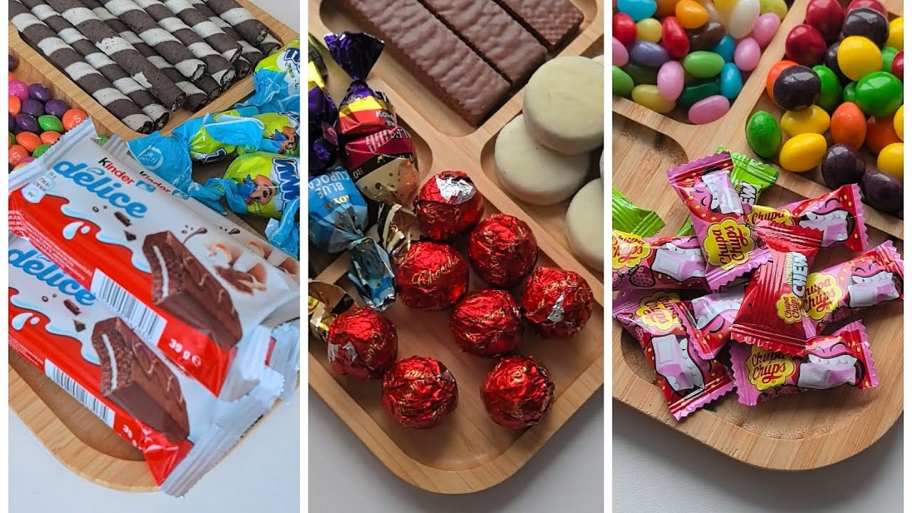 Filling Platter With Sweets ASMR 🎉🎉🎉