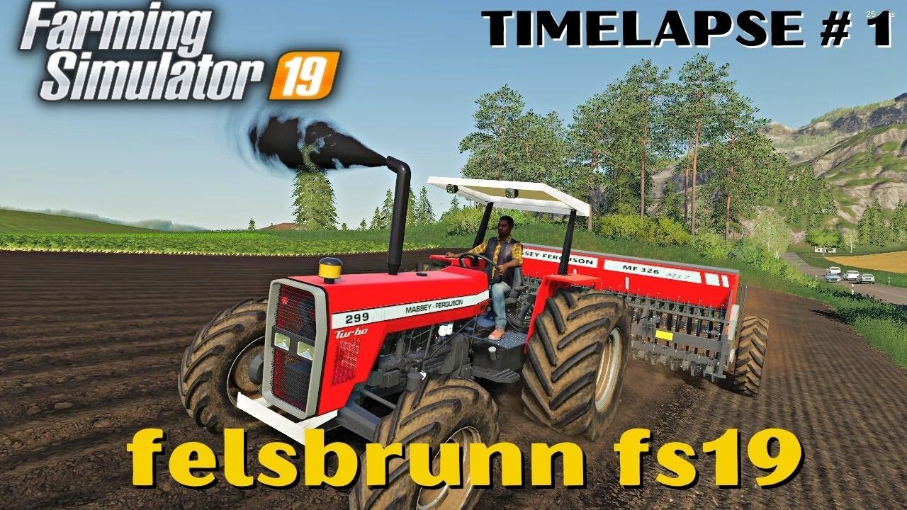 first moments map felsbrunn fs19 timelapse farming simulator 19