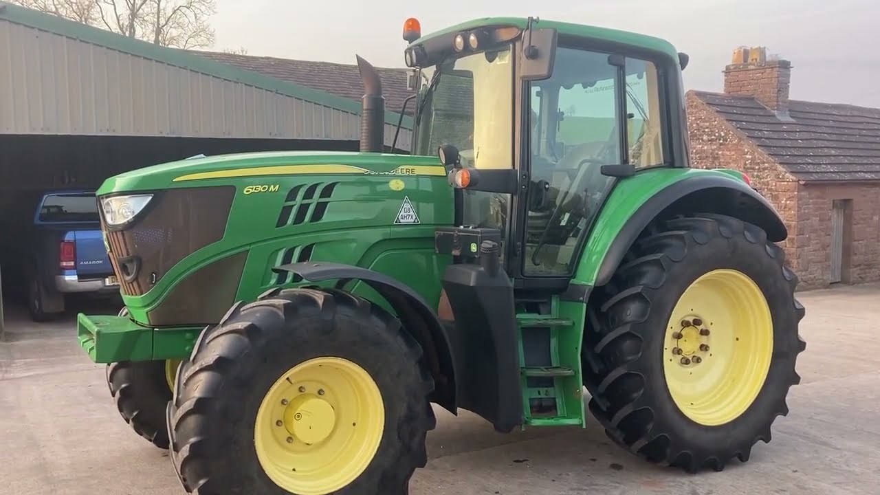 John Deere 6130M, D&A Kidd LTD, www.dandakidd.co.uk.