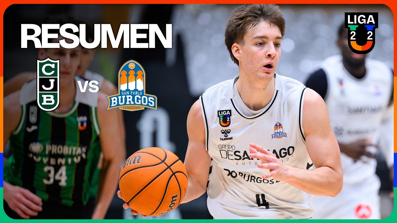Joventut Badalona - Burgos Grupo de Santiago RESUMEN U22 | Liga U 2025-26 Jornada 8 Fase 2