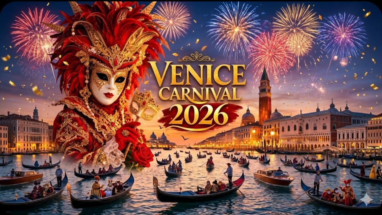 BEYOND THE MASKS: The Pure Magic of Venice Carnival 2026 (4K Cinematic) ❤️🇮🇹
