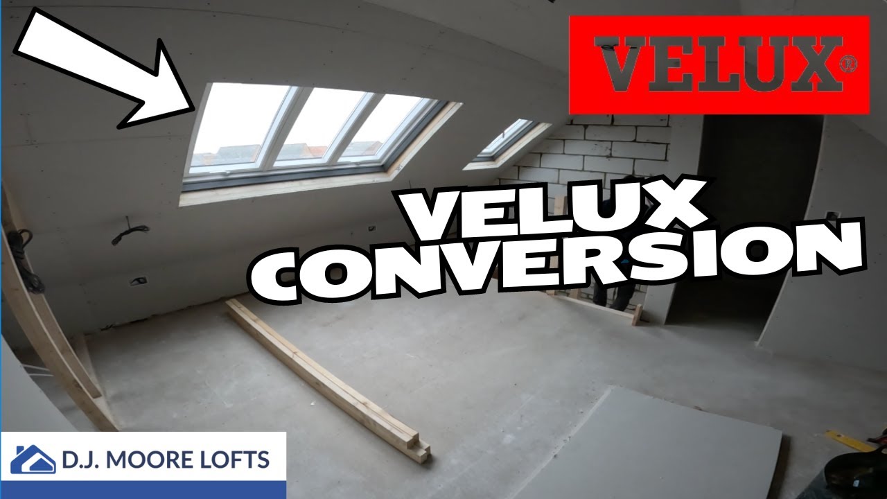Обновление проекта переоборудования чердака с использованием системы VELUX * Переоборудование чер...