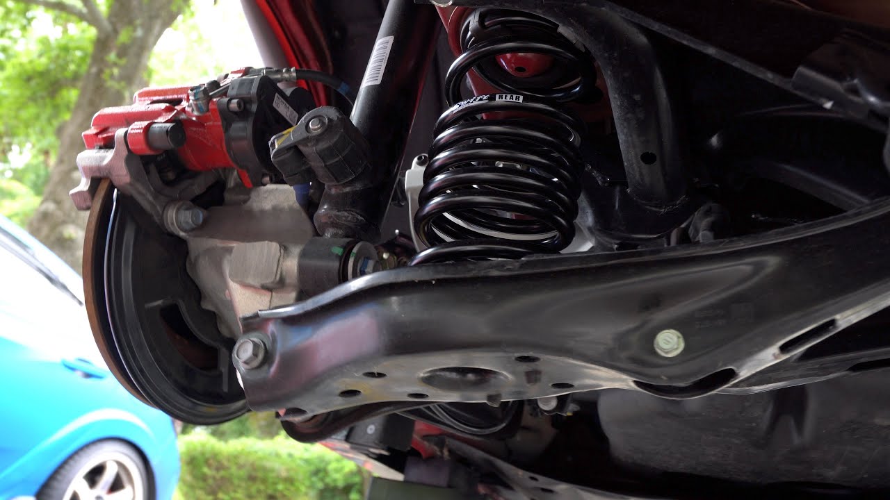 INSTALLING SWIFT SPRINGS ON HONDA CIVIC TYPE R FK8 PART 2