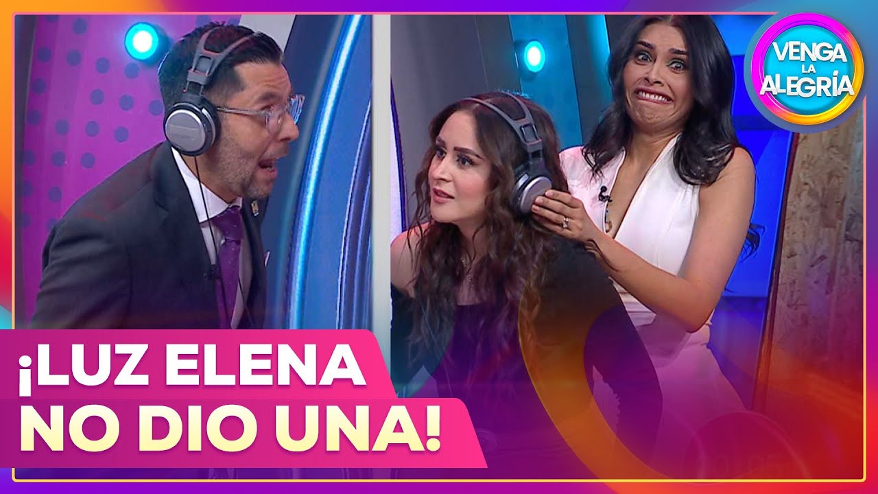 Desconectados🎧 | Este día no tuvo mucha suerte Luz Elena😛 | 01.05.25 | Venga la Alegría