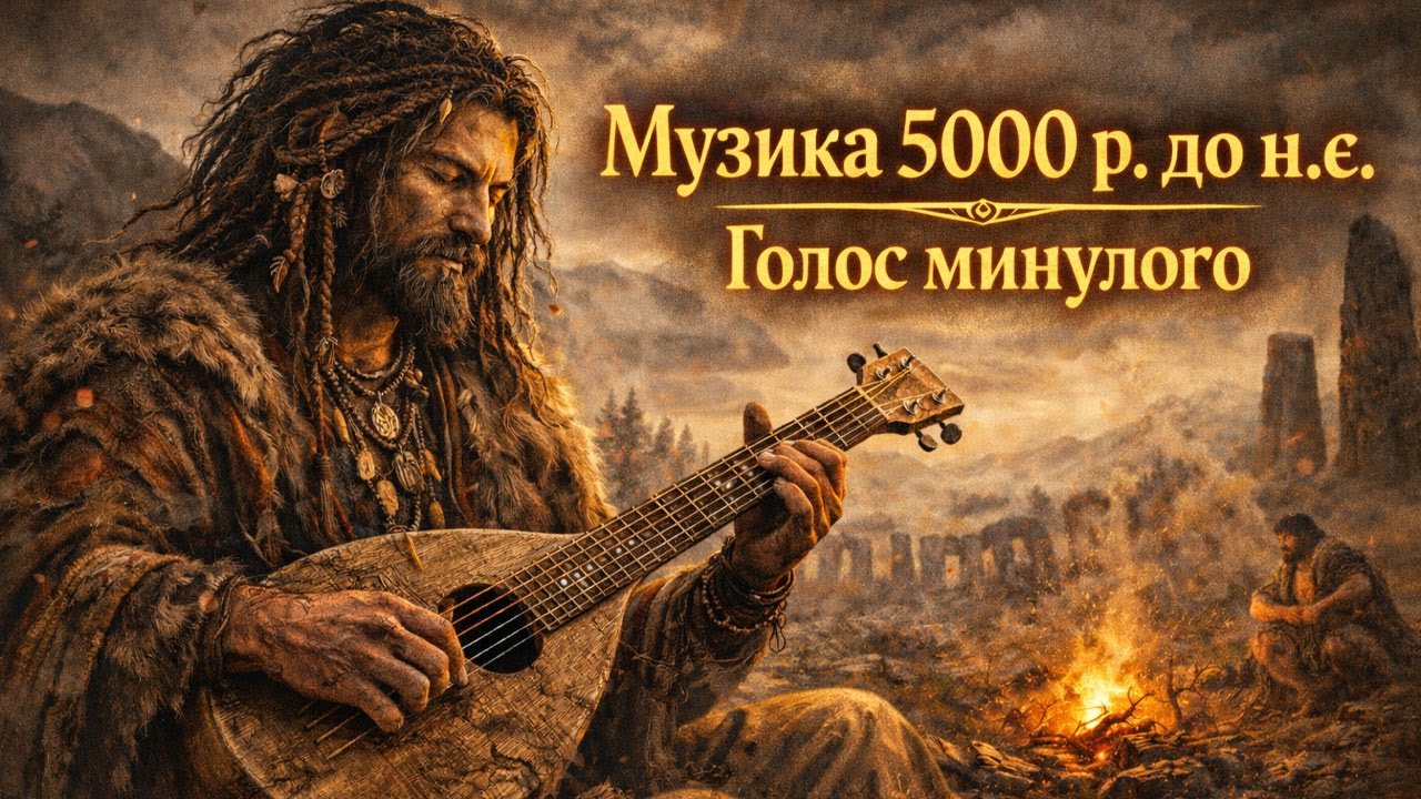Музика 5000 р. до н.е. | Голос Минулого | Music 5000 BC | Voice of the Past