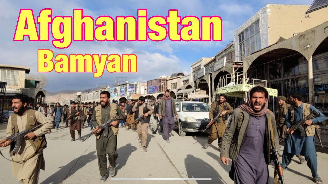 Real life inside Afghanistan Bamyan City 🇦🇫 This is Amazing Bamyan