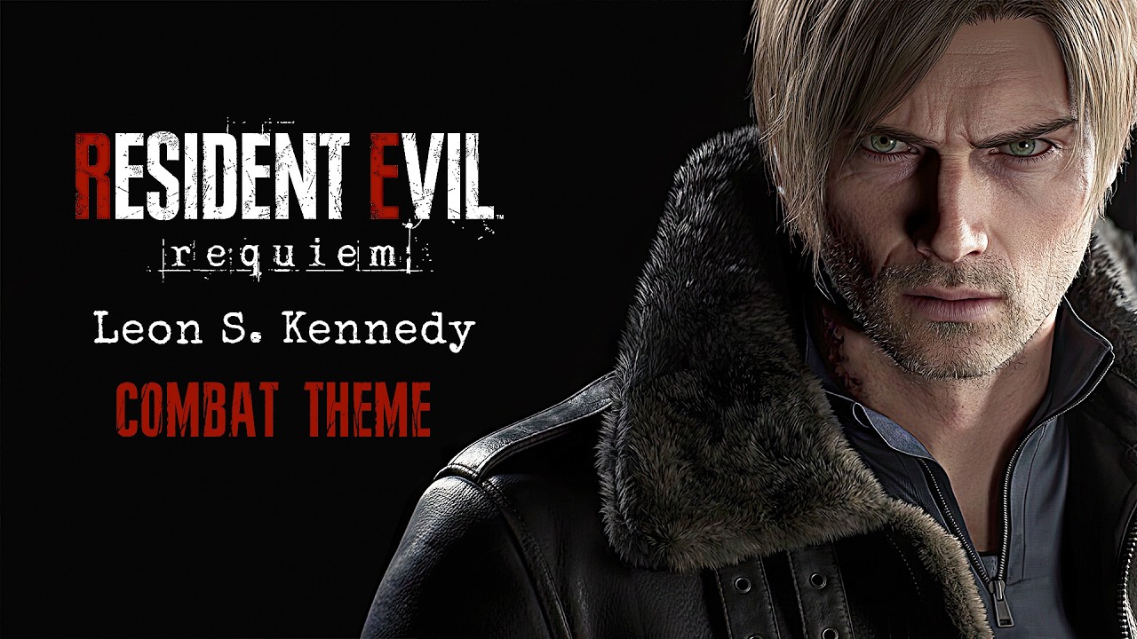 Resident Evil 9 Requiem Leon's Combat Theme Music Remake 4K