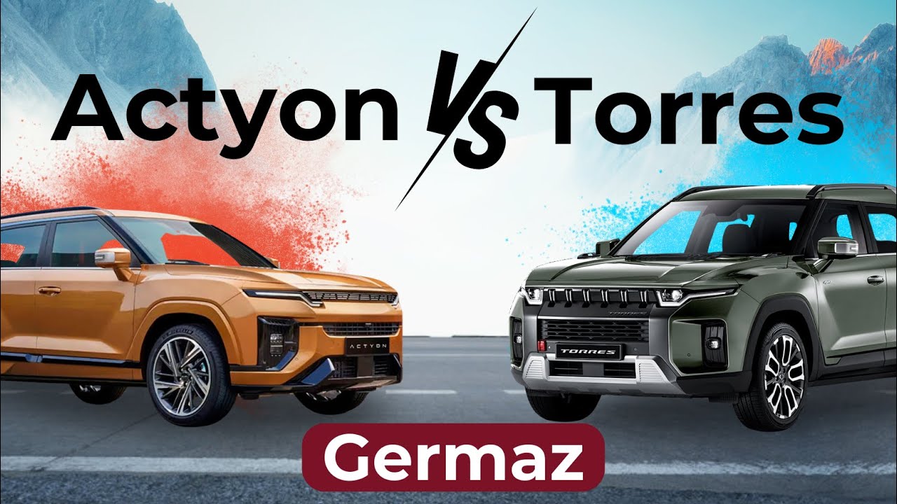 SsangYong Actyon vs Torres - por&oacute;wnanie modeli KGM
