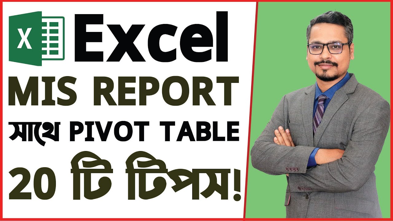 How to make MIS report in Excel? Pivot Table Tips and Tricks