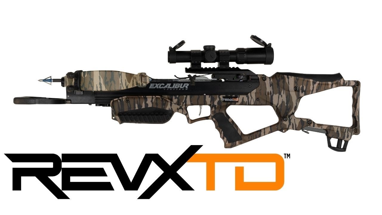 Первый взгляд на флагманский арбалет Excalibur Rev X TD 2026 года — видео распаковки.