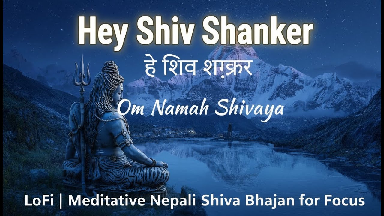 हे शिव शङ्कर - Hey Shiv Shankar | Om Namah Shivaya LoFi | Meditative Nepali Shiva Bhajan for Focus