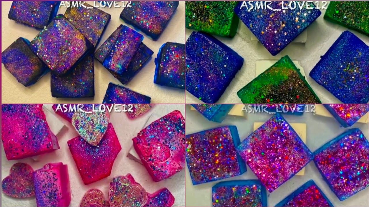🍃💜💗 Melting & Crunchy Crush 💗💜🍃 Gymchalk Asmr Edits | Oddly Satisfying | Soft Gymchalk Crush 💗💜🍃