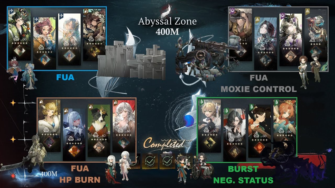 Reverse: 1999 - Reveries-400M / Abyssal Zone Full Run [ v2.5 ]