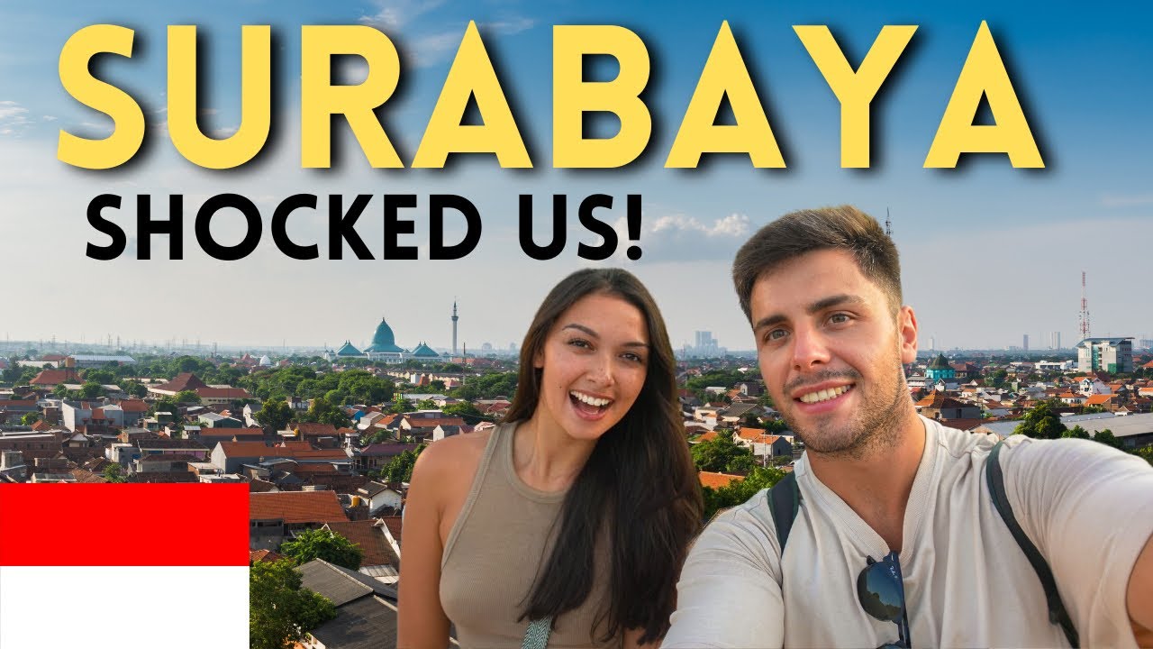 🇮🇩 Первые впечатления от Сурабаи! Пробуем местную еду в известном ресторане!