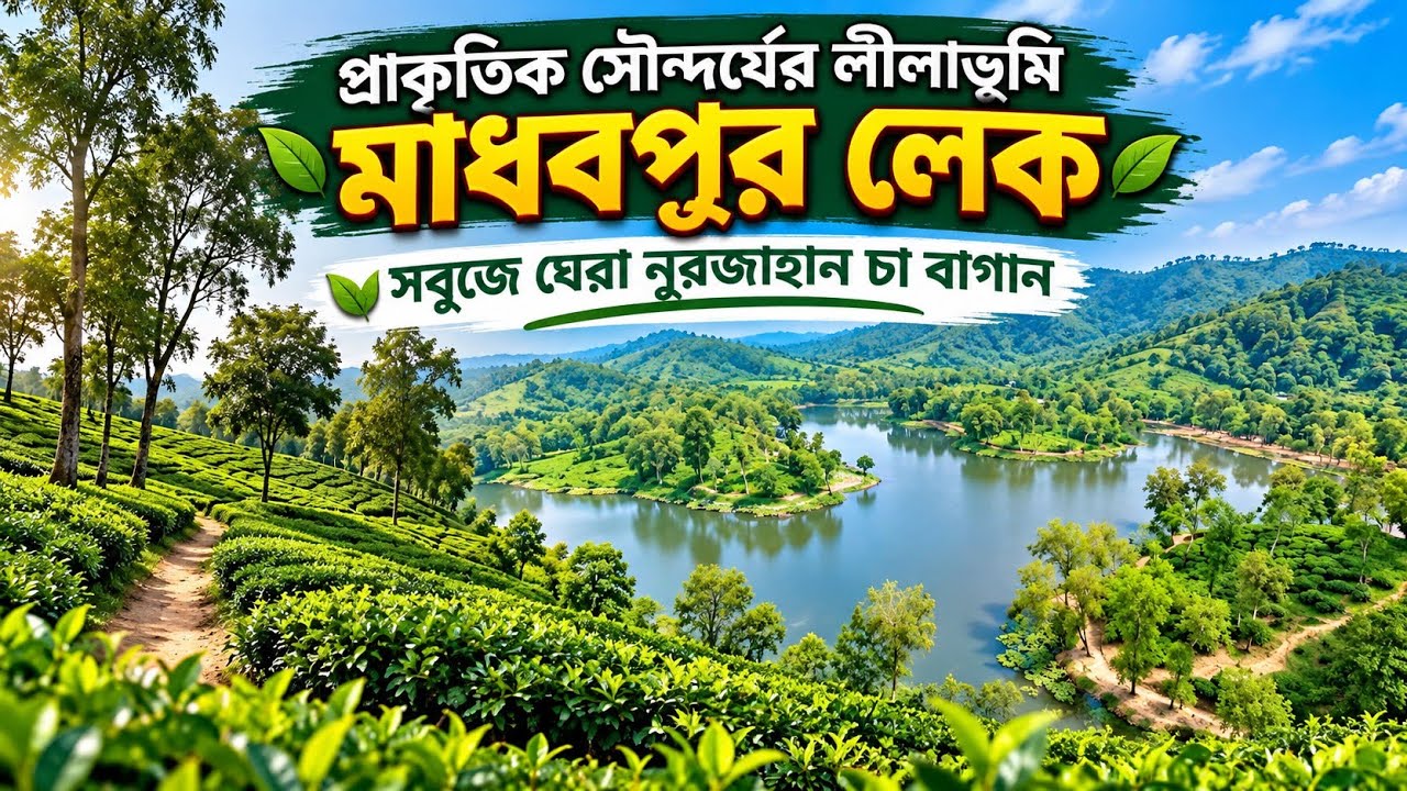 Madhabpur Lake || মাধবপুর লেক || Noor Jahan Tea Garden || Sreemangal ||নুরজাহান চা বাগান | শ্রীমঙ্গল