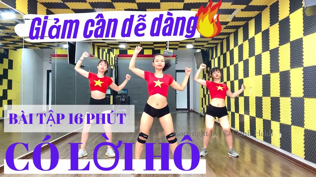 Aerobic Giảm Mỡ, Eo Thon - Vóc Dáng Hoàn Hảo ✅ Thể Dục Thẩm Mỹ Có Lời Hô |OANH HEIDI #27
