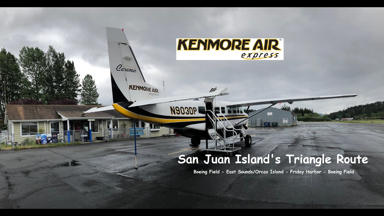 San Juan Islands Triangle Route with Kenmore Air Express