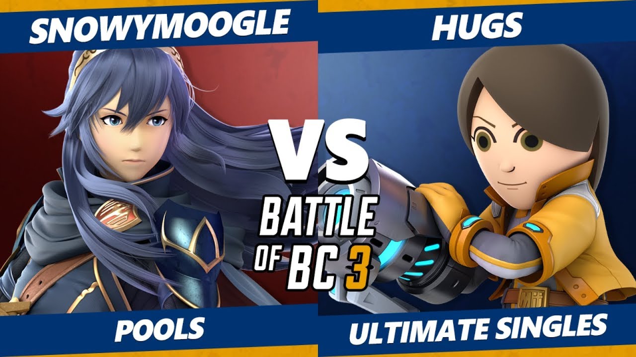 Smash Ultimate Tournament - SnowyMoogle (Lucina, Palutena) Vs. HugS (Mii Gunner) BoBC3 SSBU Pools